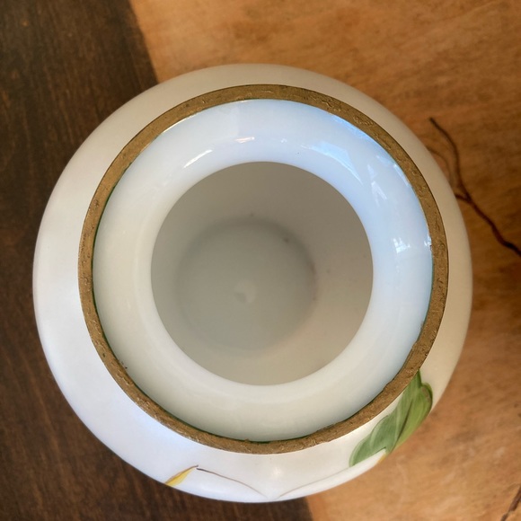 Hand Painted Glass Vase - Picture 4 of 8